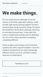 Mobile Screenshot of chaoscollective.org